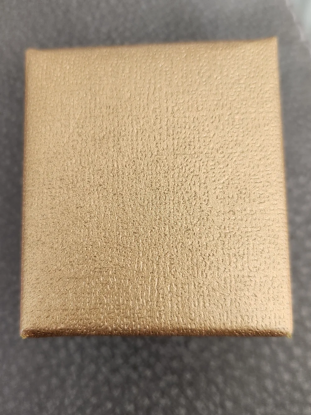 Jewelry Gift Box Organizer - Metallic Gold